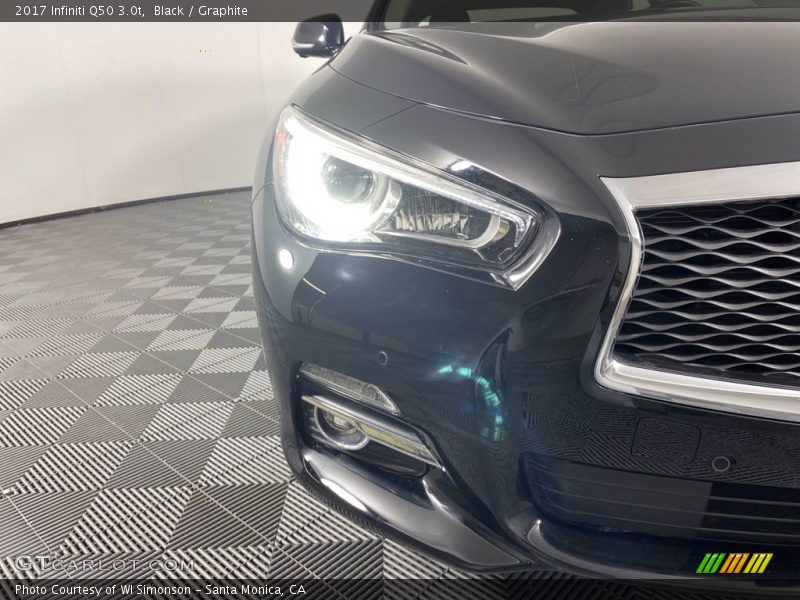 Black / Graphite 2017 Infiniti Q50 3.0t