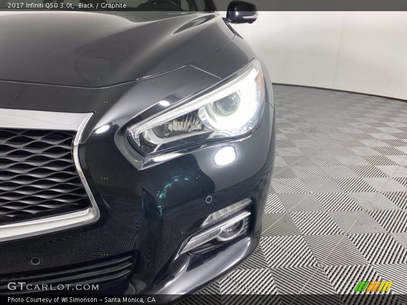 Black / Graphite 2017 Infiniti Q50 3.0t