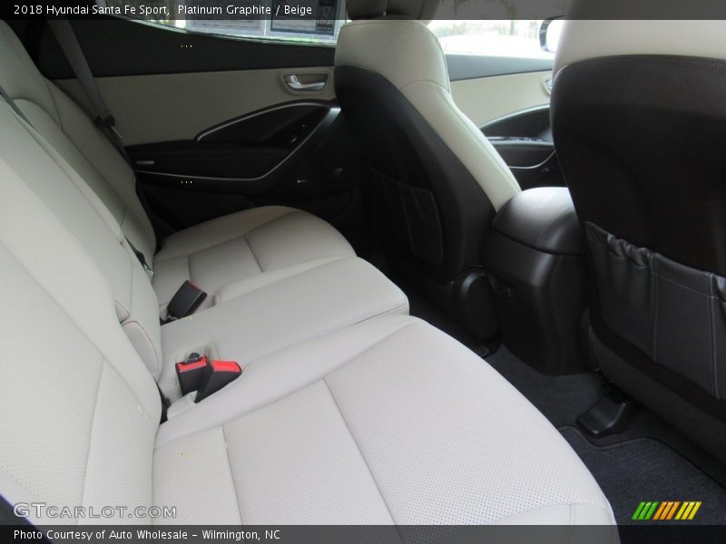 Platinum Graphite / Beige 2018 Hyundai Santa Fe Sport