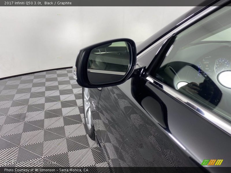 Black / Graphite 2017 Infiniti Q50 3.0t