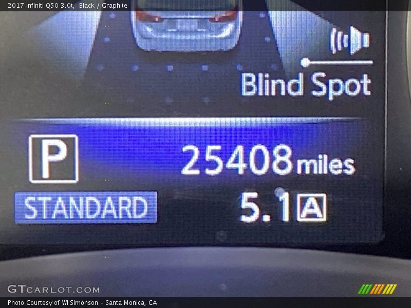 Black / Graphite 2017 Infiniti Q50 3.0t