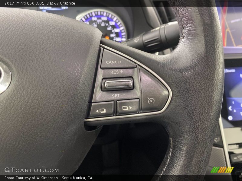  2017 Q50 3.0t Steering Wheel