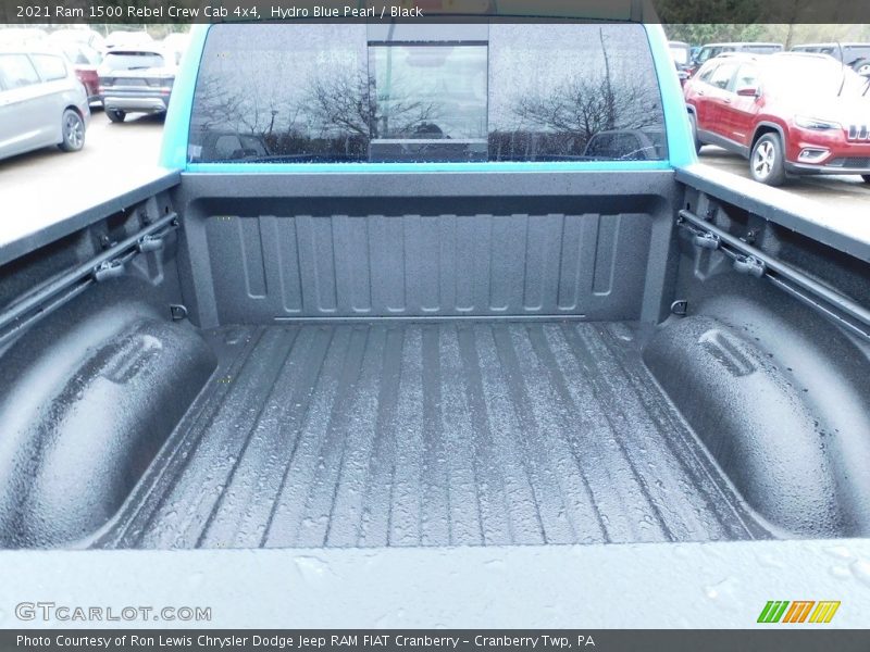Hydro Blue Pearl / Black 2021 Ram 1500 Rebel Crew Cab 4x4