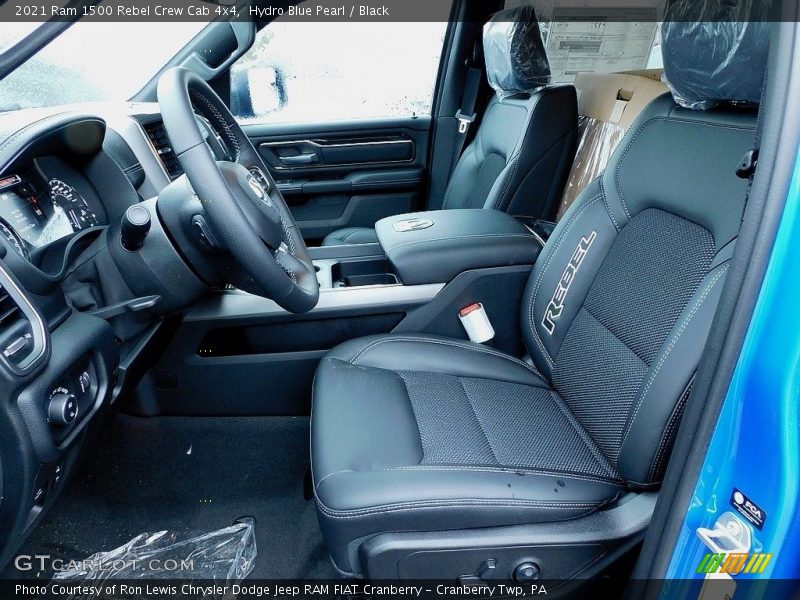  2021 1500 Rebel Crew Cab 4x4 Black Interior