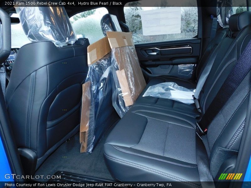 Hydro Blue Pearl / Black 2021 Ram 1500 Rebel Crew Cab 4x4