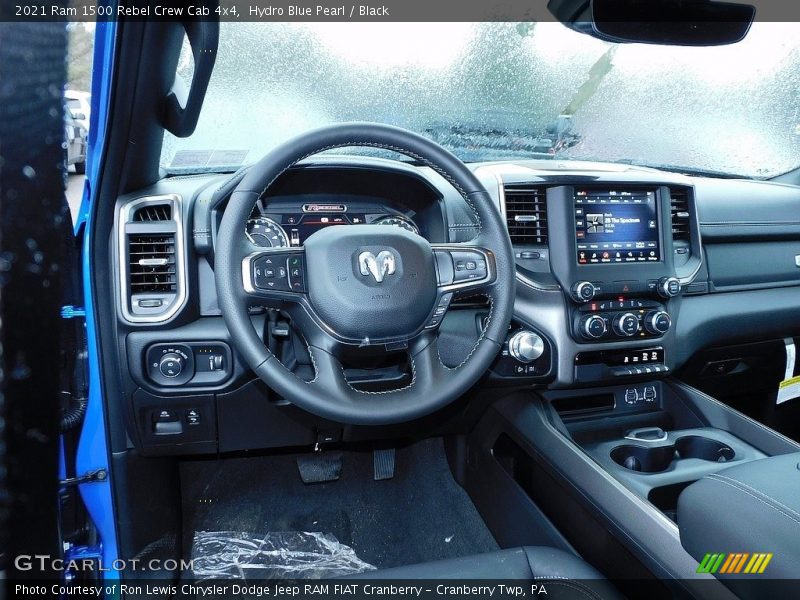 Dashboard of 2021 1500 Rebel Crew Cab 4x4