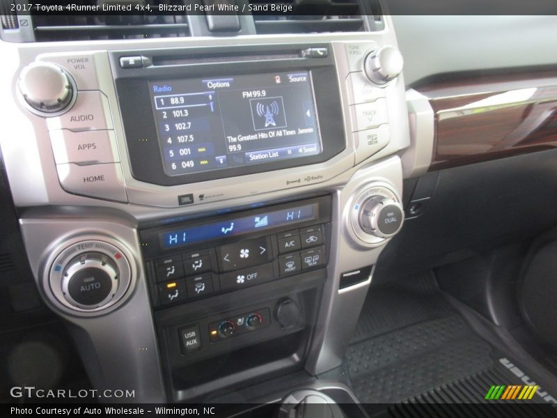 Blizzard Pearl White / Sand Beige 2017 Toyota 4Runner Limited 4x4