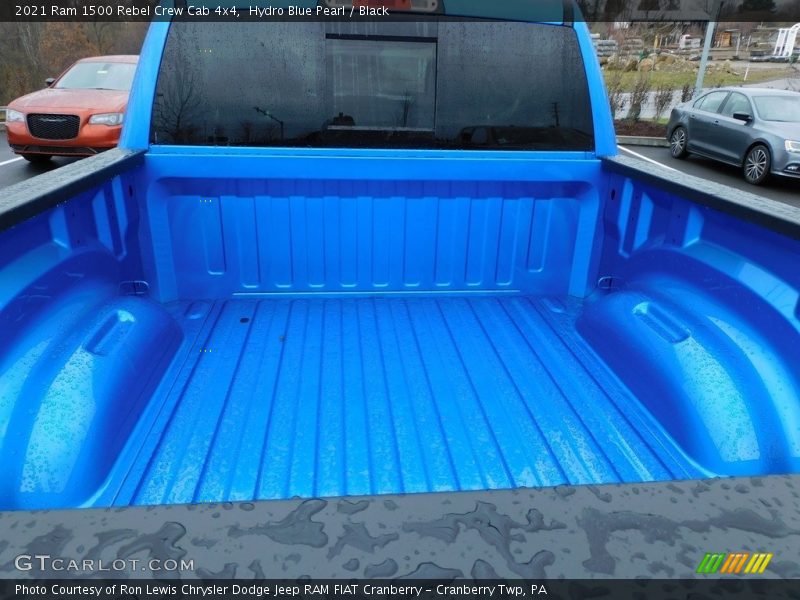 Hydro Blue Pearl / Black 2021 Ram 1500 Rebel Crew Cab 4x4