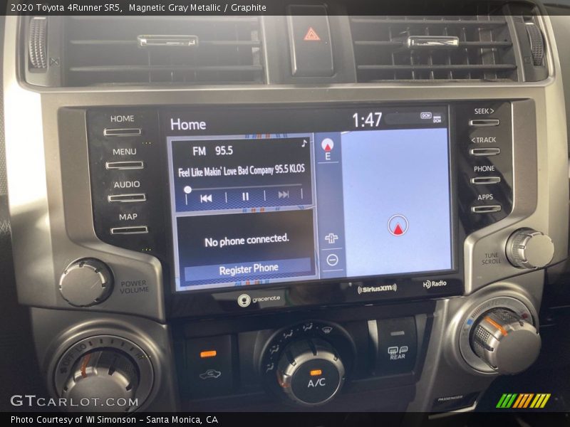 Magnetic Gray Metallic / Graphite 2020 Toyota 4Runner SR5