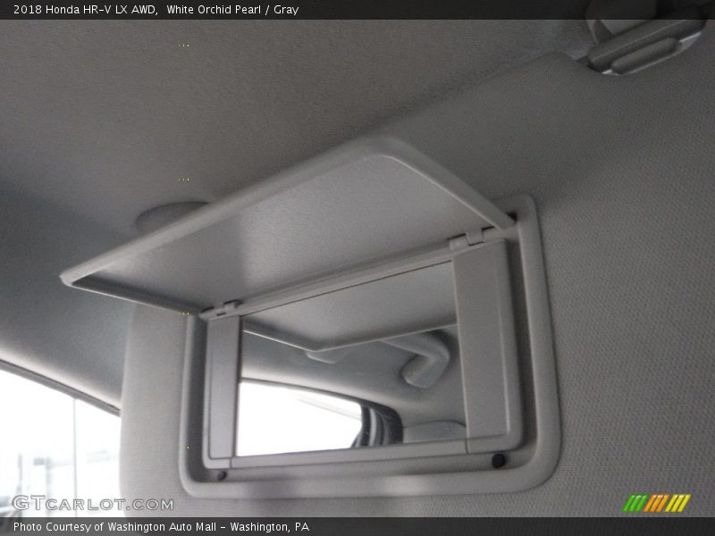 White Orchid Pearl / Gray 2018 Honda HR-V LX AWD