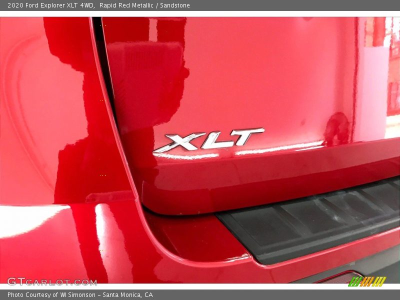 Rapid Red Metallic / Sandstone 2020 Ford Explorer XLT 4WD