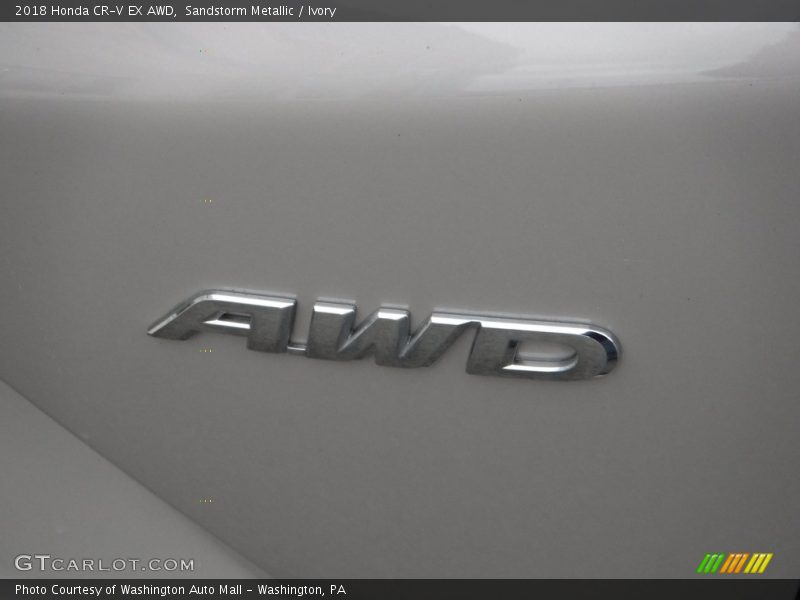 Sandstorm Metallic / Ivory 2018 Honda CR-V EX AWD