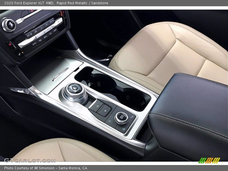 Rapid Red Metallic / Sandstone 2020 Ford Explorer XLT 4WD