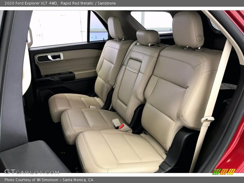 Rapid Red Metallic / Sandstone 2020 Ford Explorer XLT 4WD