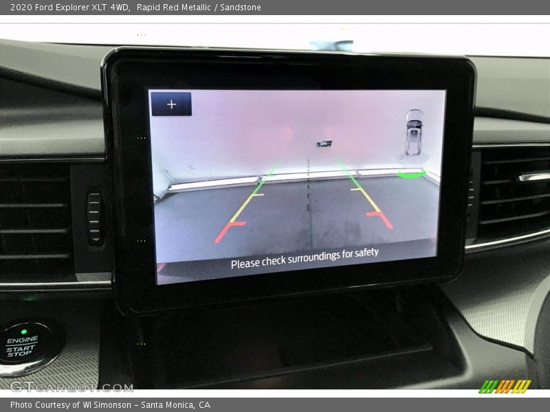 Rapid Red Metallic / Sandstone 2020 Ford Explorer XLT 4WD