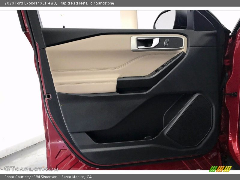 Rapid Red Metallic / Sandstone 2020 Ford Explorer XLT 4WD