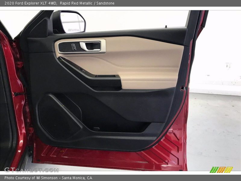 Rapid Red Metallic / Sandstone 2020 Ford Explorer XLT 4WD