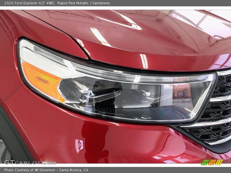 Rapid Red Metallic / Sandstone 2020 Ford Explorer XLT 4WD