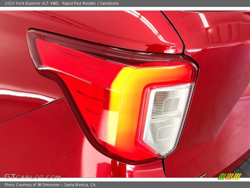 Rapid Red Metallic / Sandstone 2020 Ford Explorer XLT 4WD