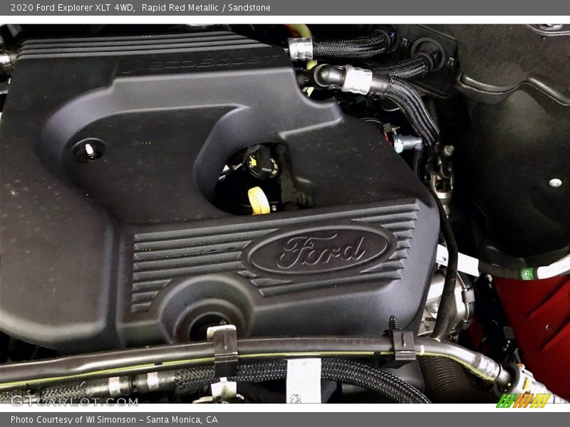 Rapid Red Metallic / Sandstone 2020 Ford Explorer XLT 4WD