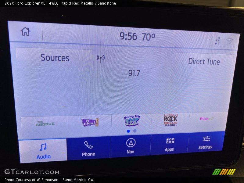 Rapid Red Metallic / Sandstone 2020 Ford Explorer XLT 4WD