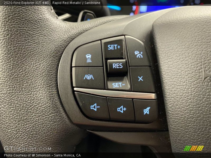 Rapid Red Metallic / Sandstone 2020 Ford Explorer XLT 4WD