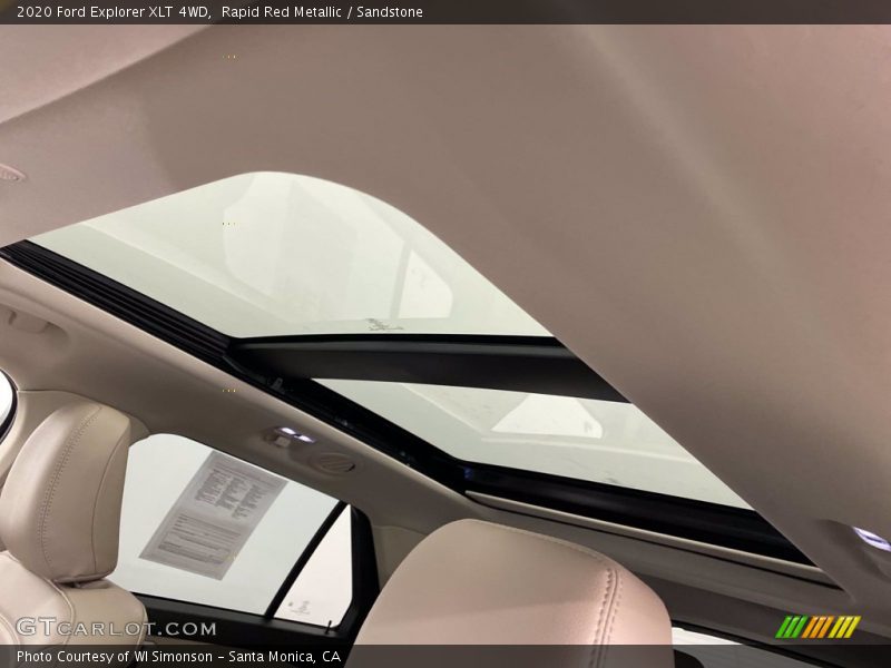 Rapid Red Metallic / Sandstone 2020 Ford Explorer XLT 4WD