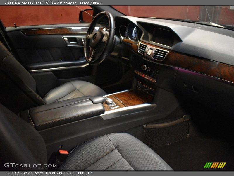 Black / Black 2014 Mercedes-Benz E 550 4Matic Sedan