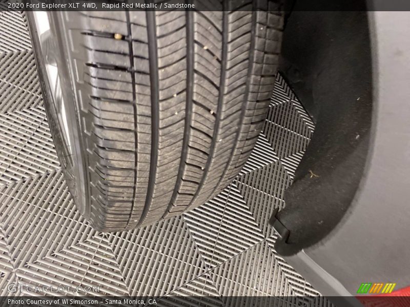 Rapid Red Metallic / Sandstone 2020 Ford Explorer XLT 4WD