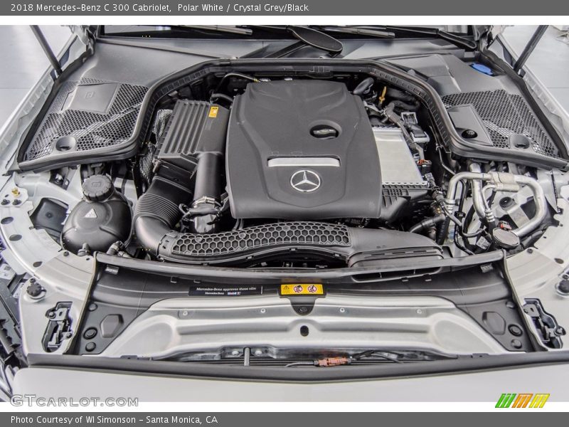  2018 C 300 Cabriolet Engine - 2.0 Liter Turbocharged DOHC 16-Valve VVT 4 Cylinder