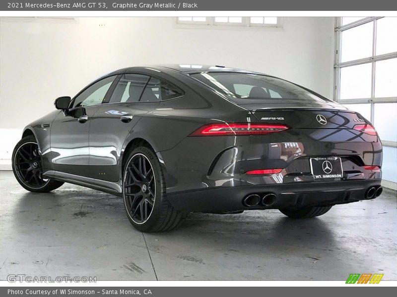 Graphite Gray Metallic / Black 2021 Mercedes-Benz AMG GT 53