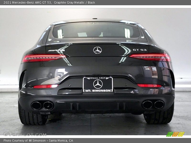 Graphite Gray Metallic / Black 2021 Mercedes-Benz AMG GT 53