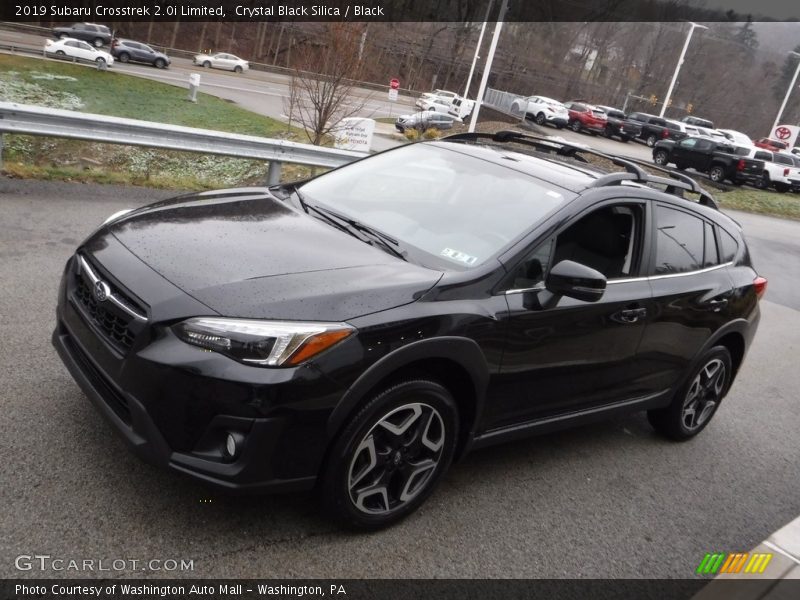 Crystal Black Silica / Black 2019 Subaru Crosstrek 2.0i Limited