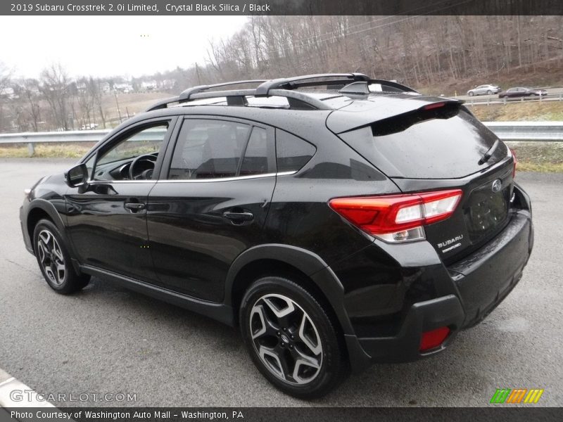 Crystal Black Silica / Black 2019 Subaru Crosstrek 2.0i Limited