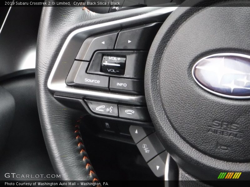 Crystal Black Silica / Black 2019 Subaru Crosstrek 2.0i Limited