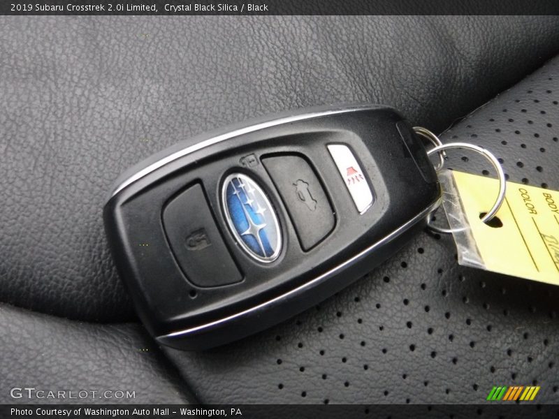 Crystal Black Silica / Black 2019 Subaru Crosstrek 2.0i Limited