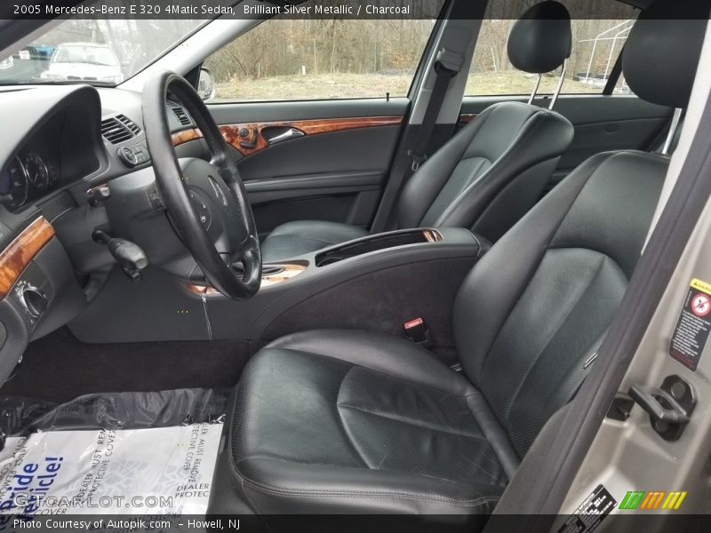 Brilliant Silver Metallic / Charcoal 2005 Mercedes-Benz E 320 4Matic Sedan