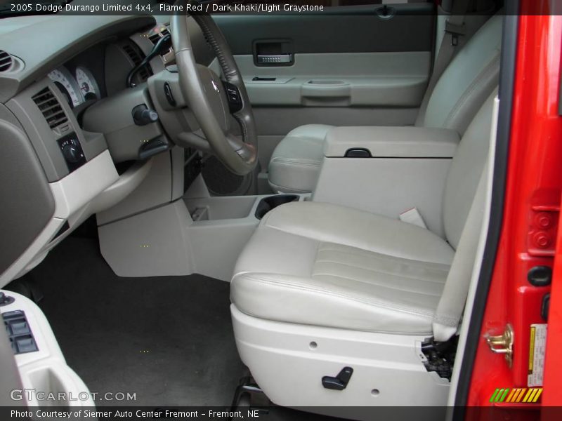 Flame Red / Dark Khaki/Light Graystone 2005 Dodge Durango Limited 4x4
