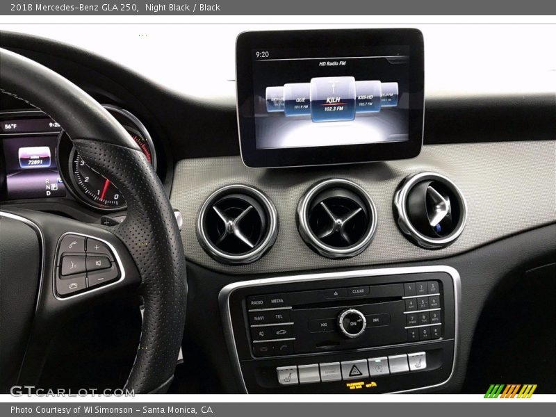 Night Black / Black 2018 Mercedes-Benz GLA 250