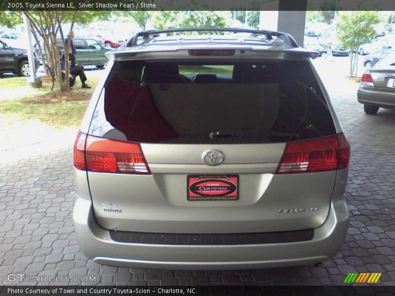 Silver Shadow Pearl / Stone 2005 Toyota Sienna LE