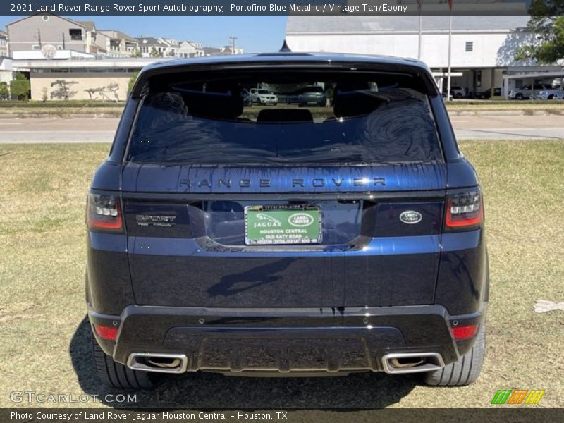 Portofino Blue Metallic / Vintage Tan/Ebony 2021 Land Rover Range Rover Sport Autobiography