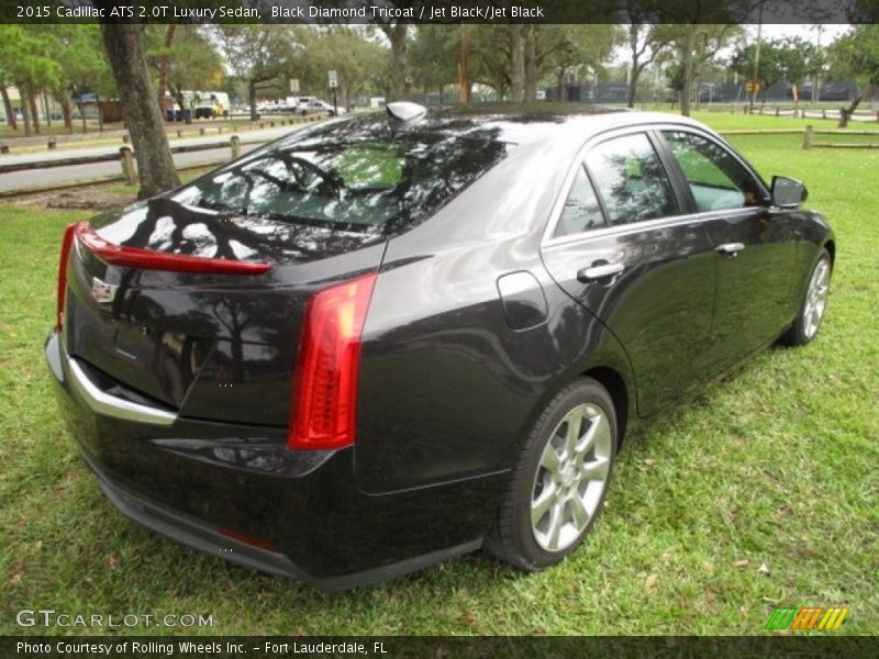 Black Diamond Tricoat / Jet Black/Jet Black 2015 Cadillac ATS 2.0T Luxury Sedan
