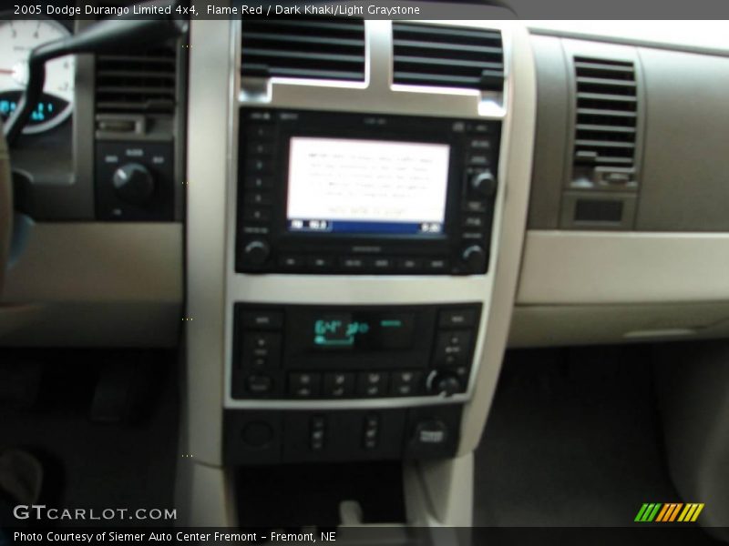 Flame Red / Dark Khaki/Light Graystone 2005 Dodge Durango Limited 4x4