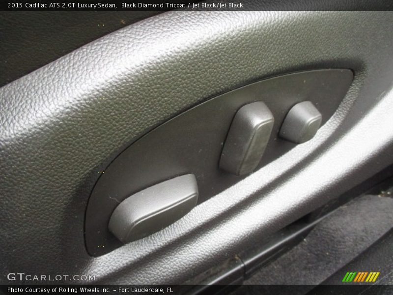 Black Diamond Tricoat / Jet Black/Jet Black 2015 Cadillac ATS 2.0T Luxury Sedan