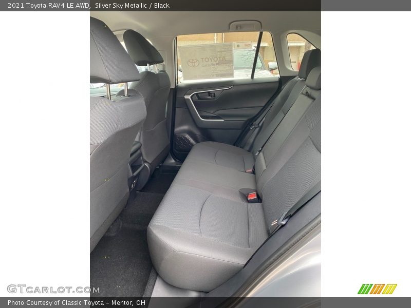 Silver Sky Metallic / Black 2021 Toyota RAV4 LE AWD