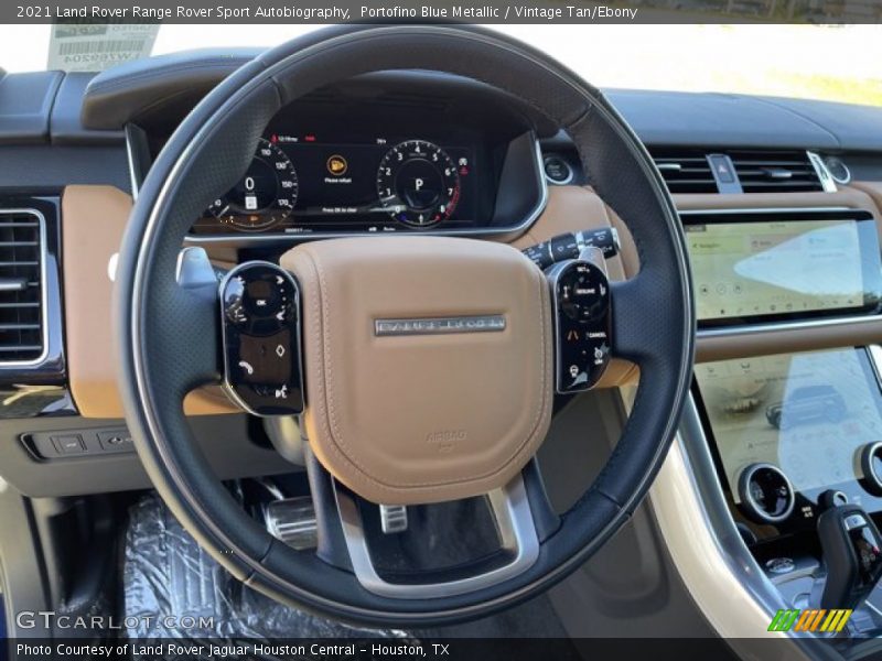 2021 Range Rover Sport Autobiography Steering Wheel