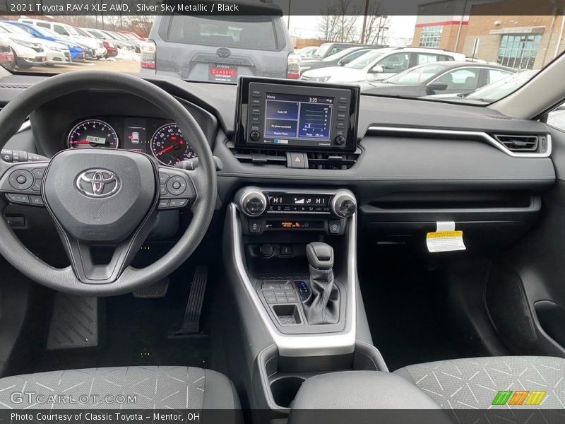 Dashboard of 2021 RAV4 XLE AWD
