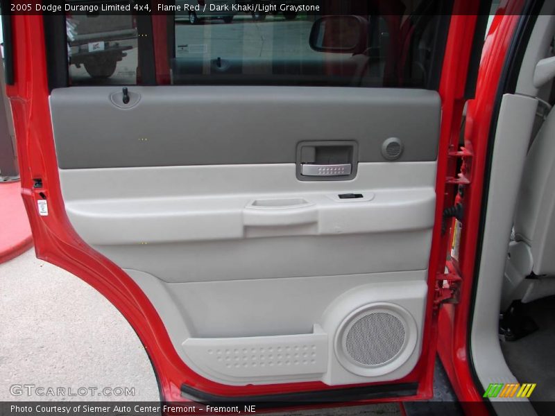 Flame Red / Dark Khaki/Light Graystone 2005 Dodge Durango Limited 4x4