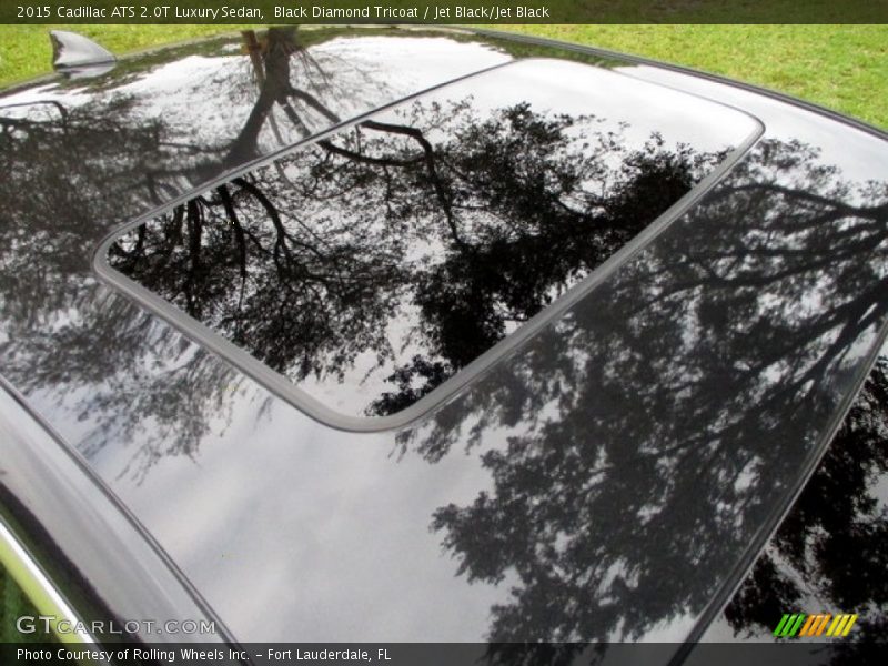 Black Diamond Tricoat / Jet Black/Jet Black 2015 Cadillac ATS 2.0T Luxury Sedan