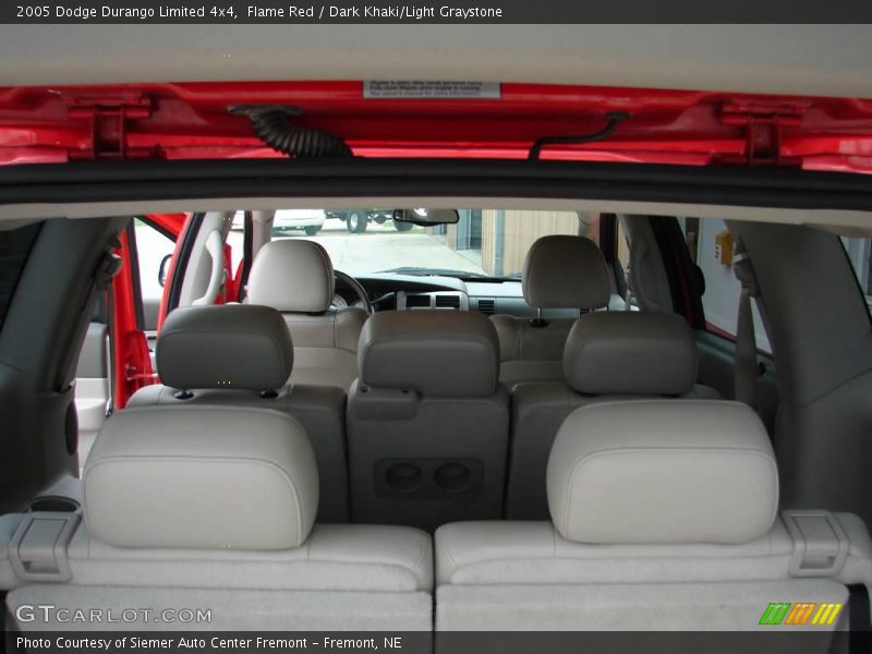 Flame Red / Dark Khaki/Light Graystone 2005 Dodge Durango Limited 4x4